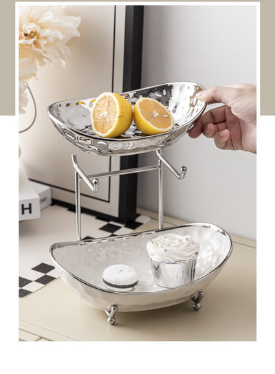 Juego de Platos Multicapa de Lujo Asequible para Frutas y Snacks - Image 24