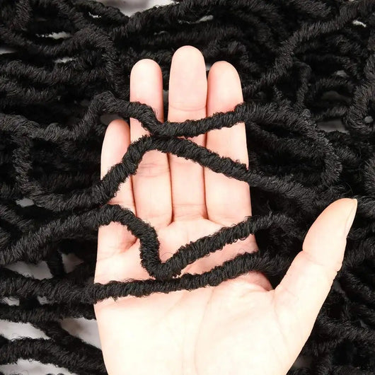 Peluca de Fibra Química Estilo Gusano de Tierra - Image 22