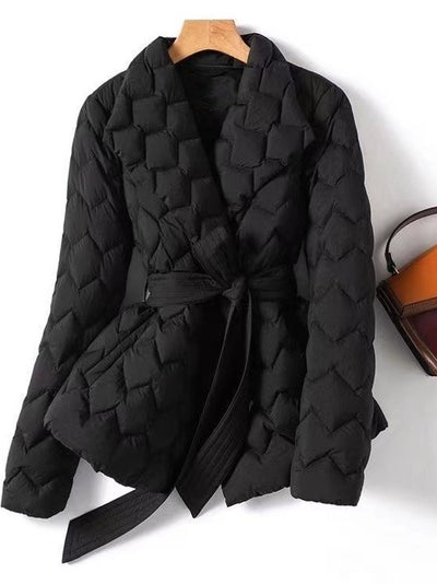 Chaqueta Acolchada Ligera con Plumón - Diseño Ondulado Invierno - Image 14