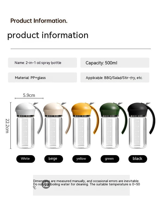 Dispensador de Aceite Dual 2 en 1 - Spray y Vertido - Image 20