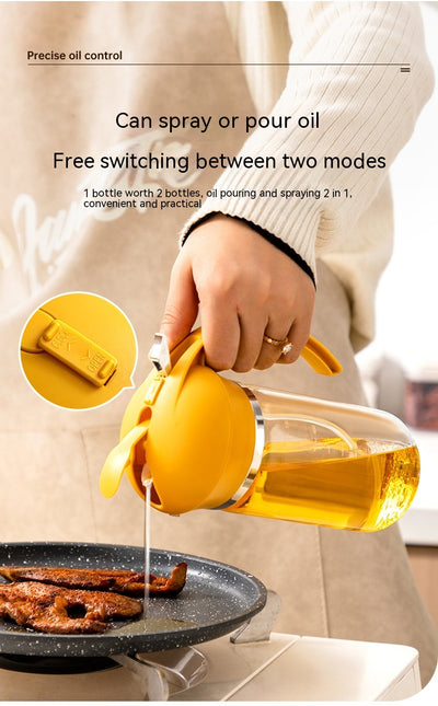 Dispensador de Aceite Dual 2 en 1 - Spray y Vertido - Image 25