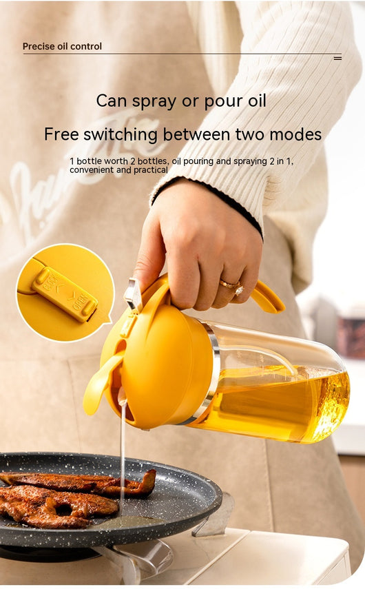 Dispensador de Aceite Dual 2 en 1 - Spray y Vertido - Image 25