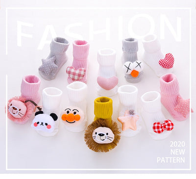 Calcetines Cómodos para Casa con Diseño Infantil - Antideslizantes y Transpirables - Image 36