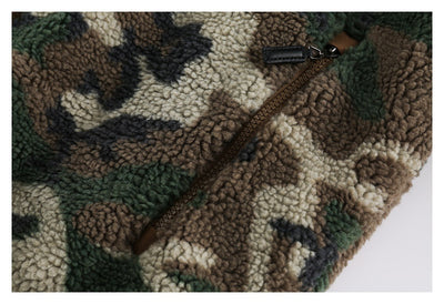 Abrigo Hoodie Camuflaje Retro de Algodón para Hombre - Image 28