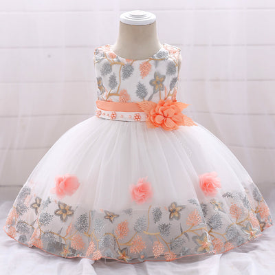 Vestido Princesa con Encaje a Juego de Colores - Image 16