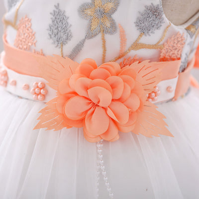 Vestido Princesa con Encaje a Juego de Colores - Image 19