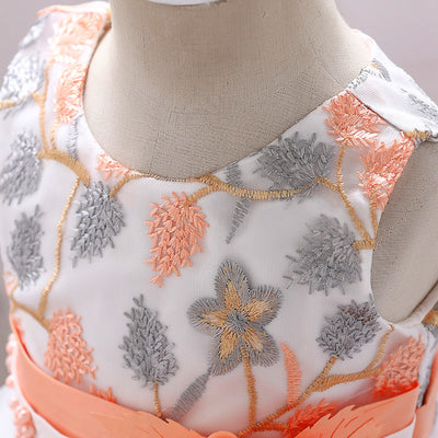 Vestido Princesa con Encaje a Juego de Colores - Image 20
