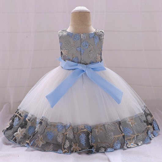 Vestido Princesa con Encaje a Juego de Colores - Image 27