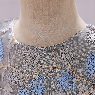Vestido Princesa con Encaje a Juego de Colores - Image 28