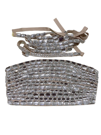 Top Tubo Bandage con Encaje y Strass Ajustable - Image 26