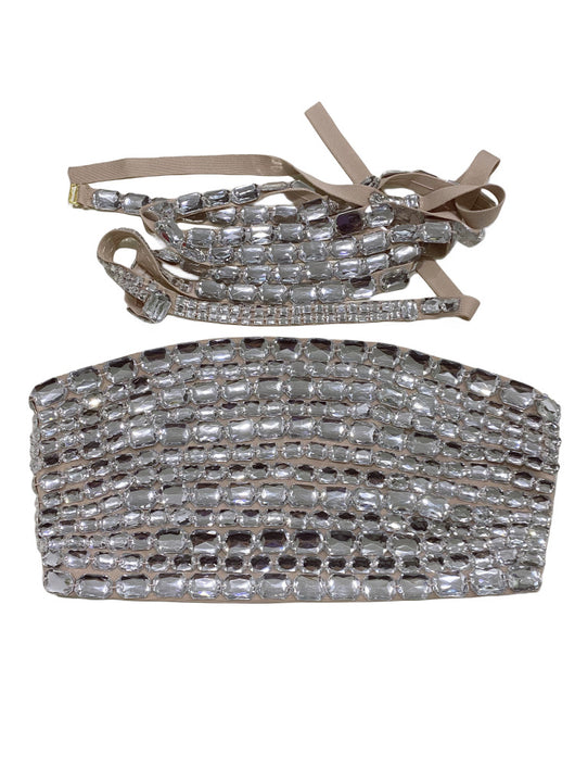 Top Tubo Bandage con Encaje y Strass Ajustable - Image 26