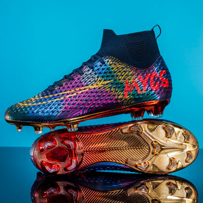 Botines de Fútbol Profesionales con Suela Reforzada Gold para Entrenamiento - Image 24