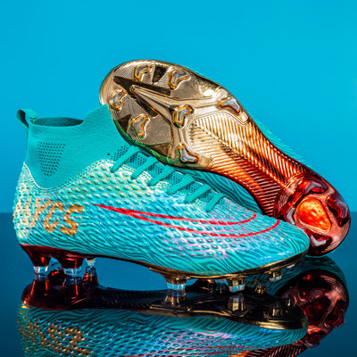 Botines de Fútbol Profesionales con Suela Reforzada Gold para Entrenamiento - Image 26