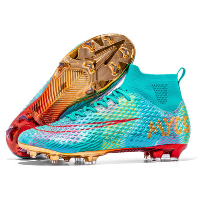 Botines de Fútbol Profesionales con Suela Reforzada Gold para Entrenamiento - Image 29