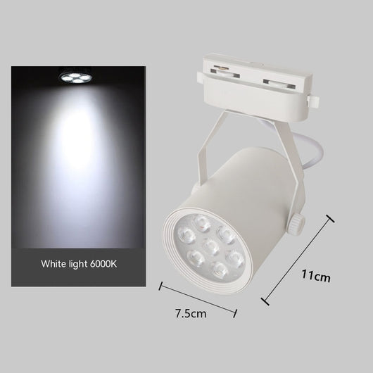 Foco LED de Riel 12W/18W para Tiendas - Iluminación Profesional de Alto Brillo - Image 12