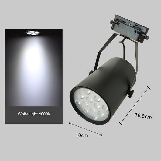 Foco LED de Riel 12W/18W para Tiendas - Iluminación Profesional de Alto Brillo - Image 13