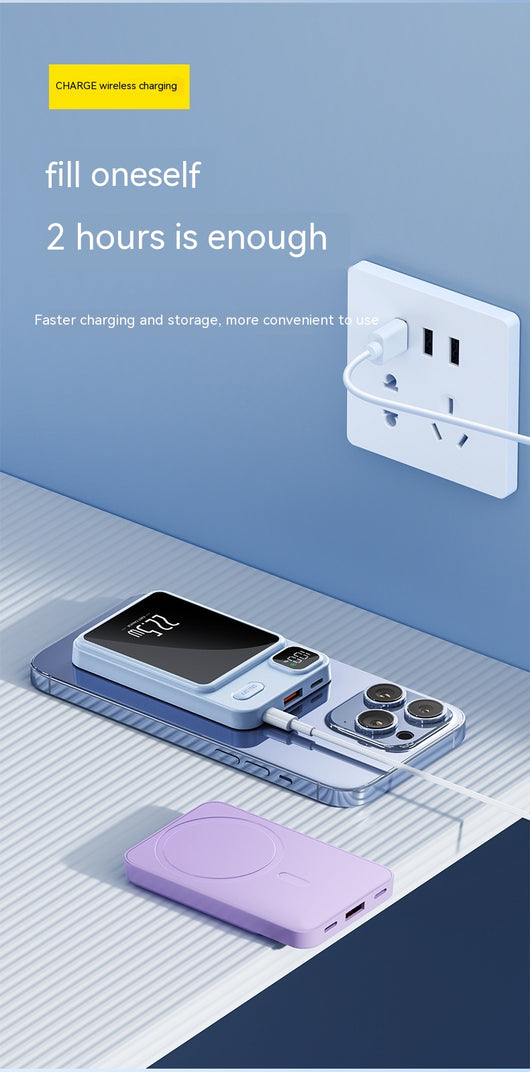 Batería Portátil Magnética 20000 mAh - Carga Rápida y Diseño Compacto - Image 39