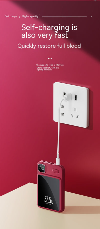 Batería Portátil Magnética 20000 mAh - Carga Rápida y Diseño Compacto - Image 41