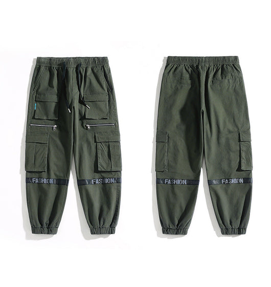 Pantalones Holgados Talla Extra Grande Estilo Mecánico - Image 13