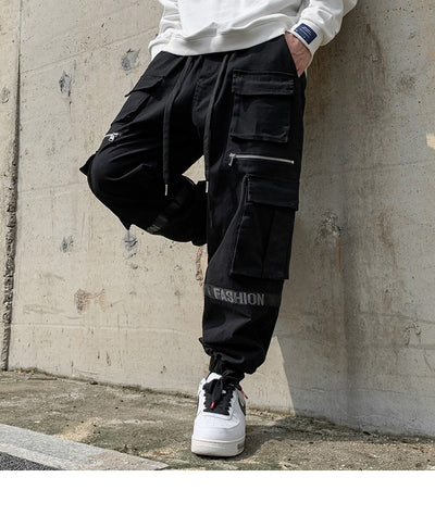 Pantalones Holgados Talla Extra Grande Estilo Mecánico - Image 16