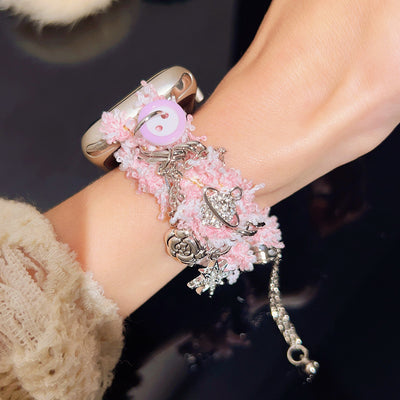 Pulsera Aromática Mariposas Tejidas Rojo Invierno - Difusor Portátil - Image 7