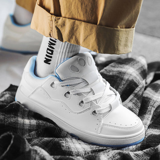 Zapatillas Casuales de Lona Baja para Hombre - Estilo Niche Skate - Image 13