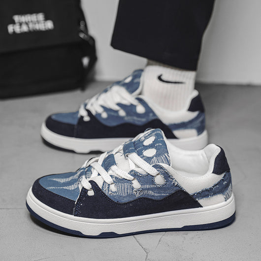 Zapatillas Casuales de Lona Baja para Hombre - Estilo Niche Skate - Image 15