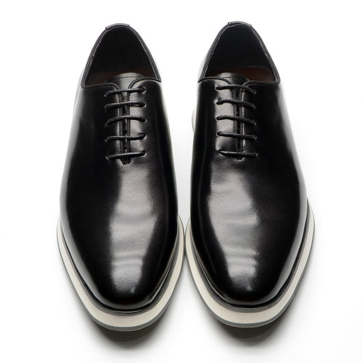 Zapatos Oxford de Cuero Genuino Fabricados a Mano - Elegancia Profesional para Hombres - Image 42