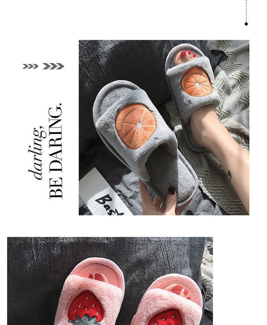 Pantuflas de Felpa Frutal - Image 13