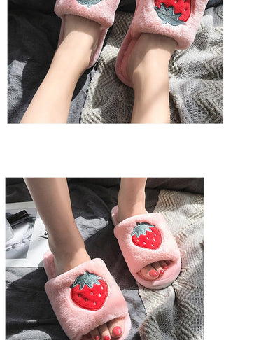 Pantuflas de Felpa Frutal - Image 14