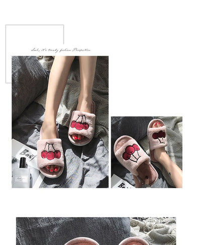 Pantuflas de Felpa Frutal - Image 16