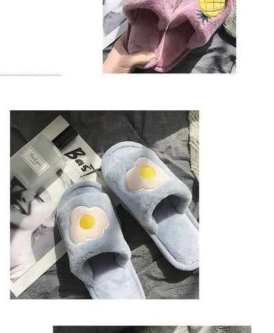 Pantuflas de Felpa Frutal - Image 19