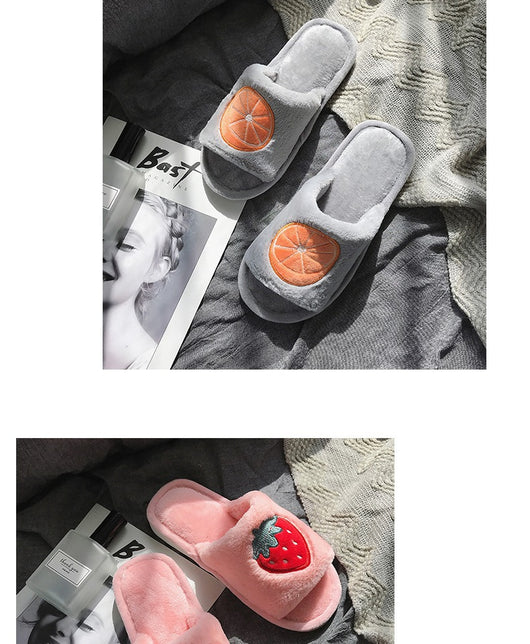Pantuflas de Felpa Frutal - Image 20