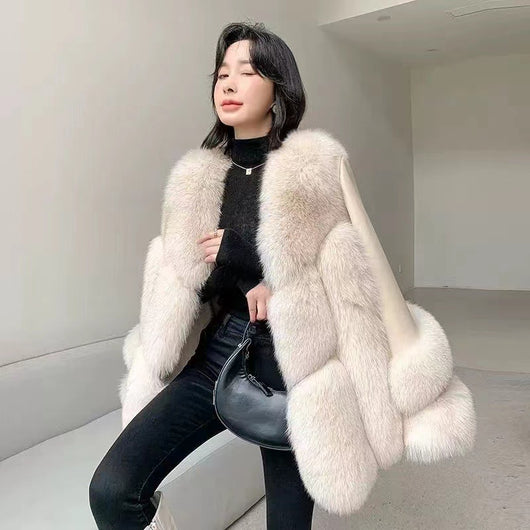 Abrigo de Una Pieza para Mujer Otoño e Invierno - Image 12