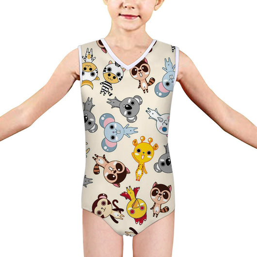 Traje de Baño Panda para Niña - Enterizo Triangular Tallas M y L - Image 7