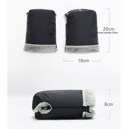 Guantes Térmicos Impermeables para Cochecito de Bebé - Protección Contra el Frío Extremo - Image 17