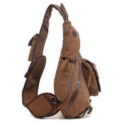Bolsa Mensajero Dual Hombre de Gran Capacidad Multifuncional - Image 9