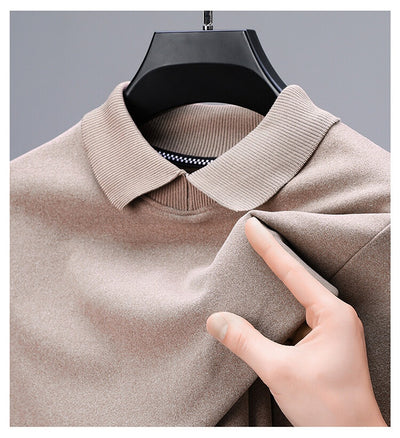 Camiseta Térmica Básica de Color Liso para Hombre - Image 18