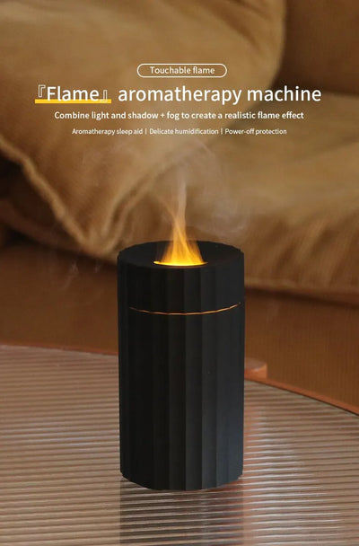 Difusor de Aroma con Efecto Llama y Humificador Ultrasónico Silencioso - Image 21