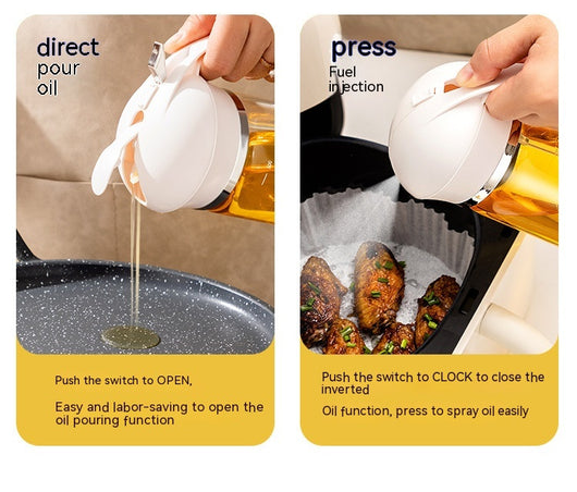 Dispensador de Aceite Dual 2 en 1 - Spray y Vertido - Image 27