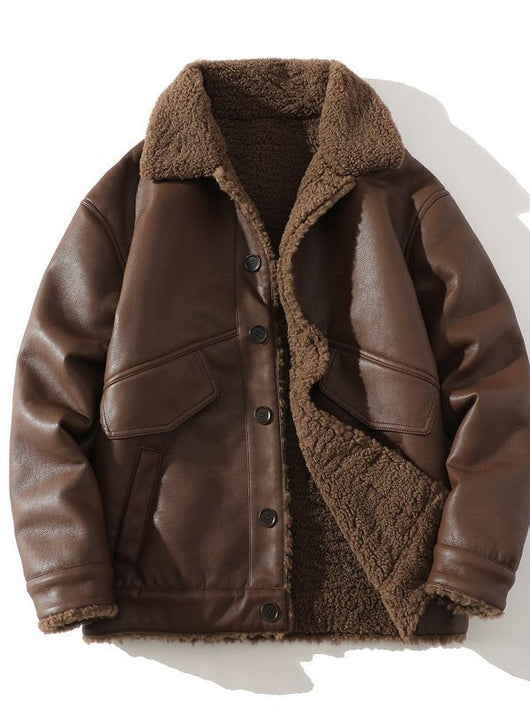 Chaqueta Acolchada de Forro Polar para Hombre - Image 9