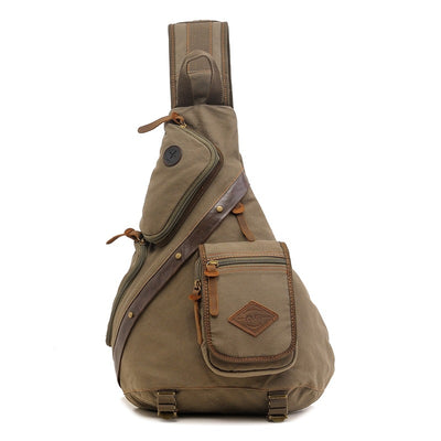 Bolsa Mensajero Dual Hombre de Gran Capacidad Multifuncional - Image 14