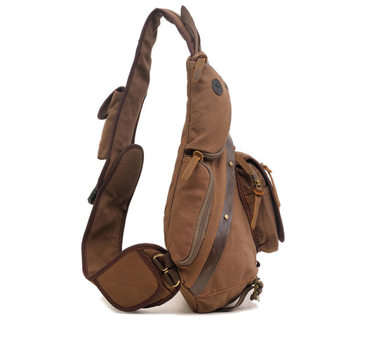 Bolsa Mensajero Dual Hombre de Gran Capacidad Multifuncional - Image 19