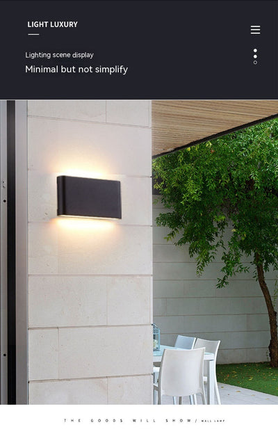 Lámpara de Pared LED Exterior Resistente al Agua - Image 18