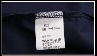 Camisa Militar Manga Corta Bordada para Hombre - Image 16