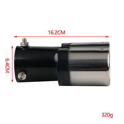 Tubo de Escape Doble Silenciador Universal Acero Inoxidable para Automóviles - Image 17