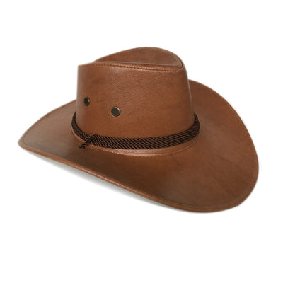 Sombrero Vaquero Estilo Oeste Americano de Cuero Sintético - Image 9
