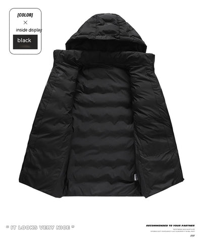 Chaqueta Acolchada de Algodón para Hombre - Estilo Casual Otoño e Invierno - Image 18