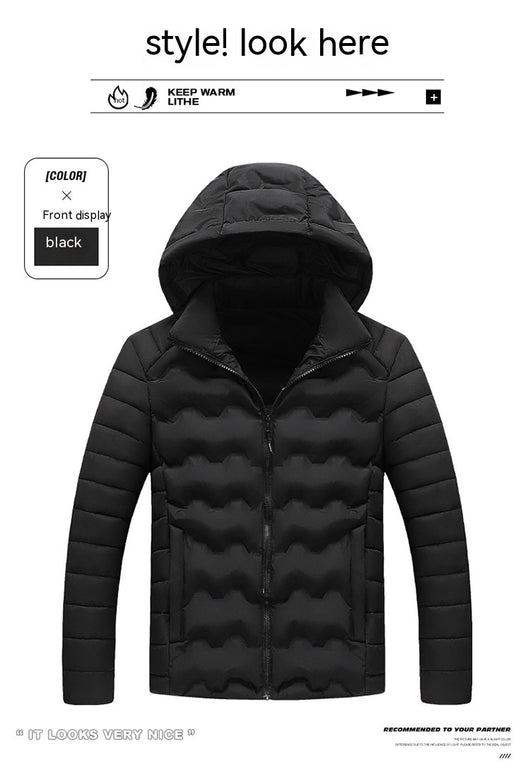 Chaqueta Acolchada de Algodón para Hombre - Estilo Casual Otoño e Invierno - Image 24