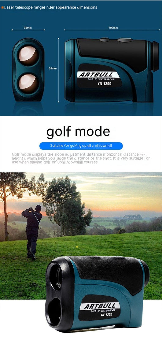 Telémetro Láser de Golf Profesional 650M a 2000M Alta Precisión - Image 14